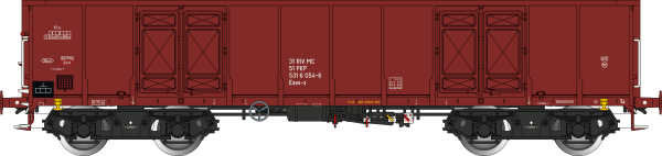 Albert Modell 531004 - Offener Güterwagen Eaos-x der PKP